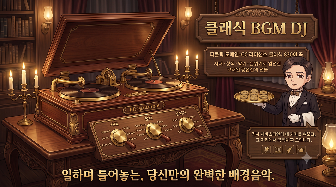 야근용 Classic BGM DJ