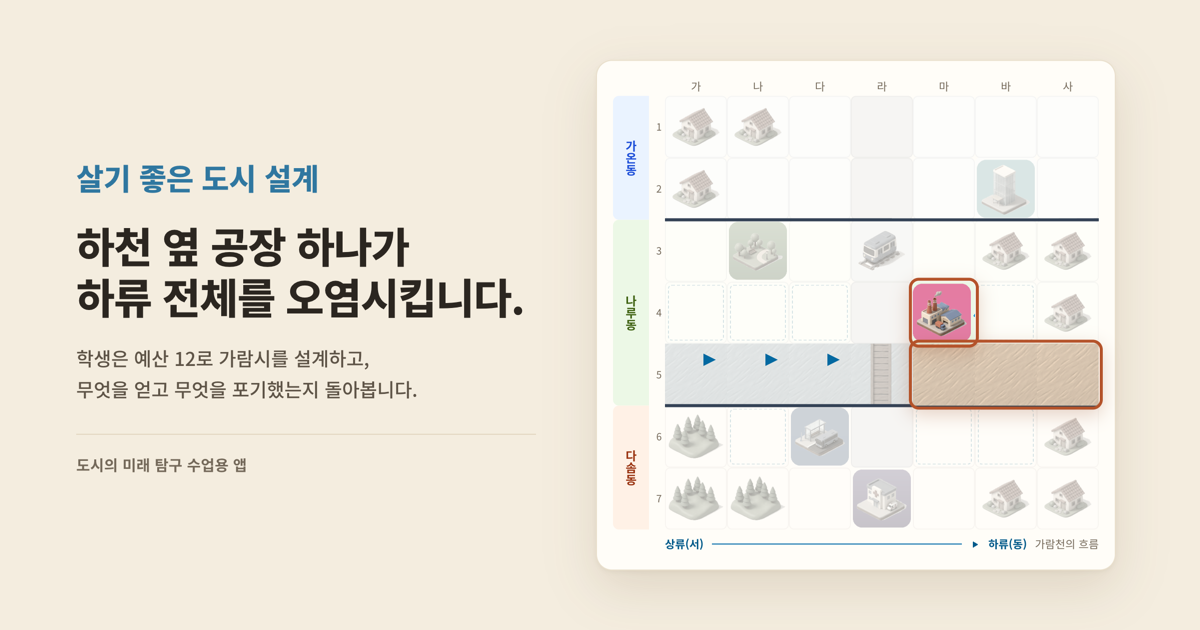 살기 좋은 도시 설계 미리보기