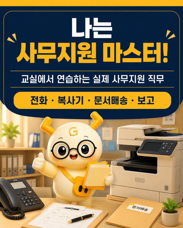 나는 사무지원 마스터!