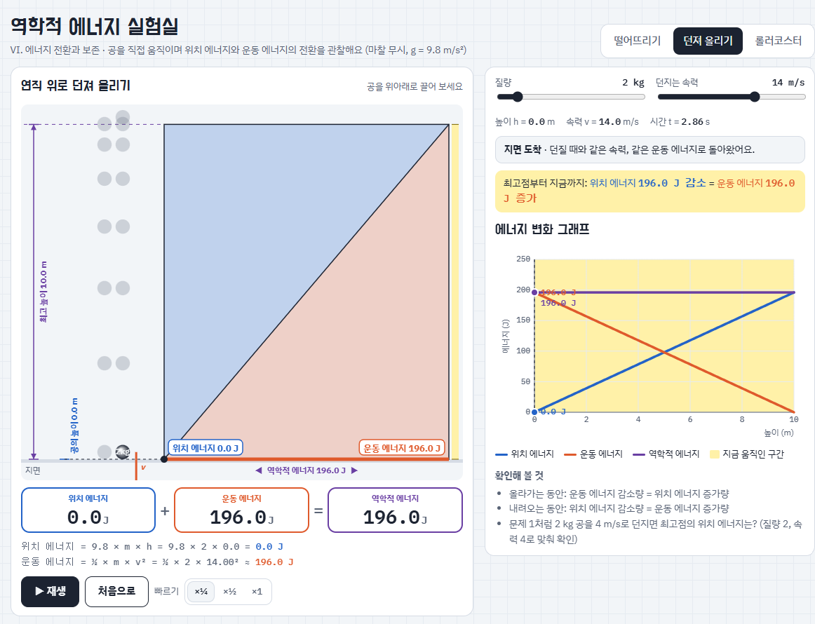 중3-역학적에너지 보존 미리보기