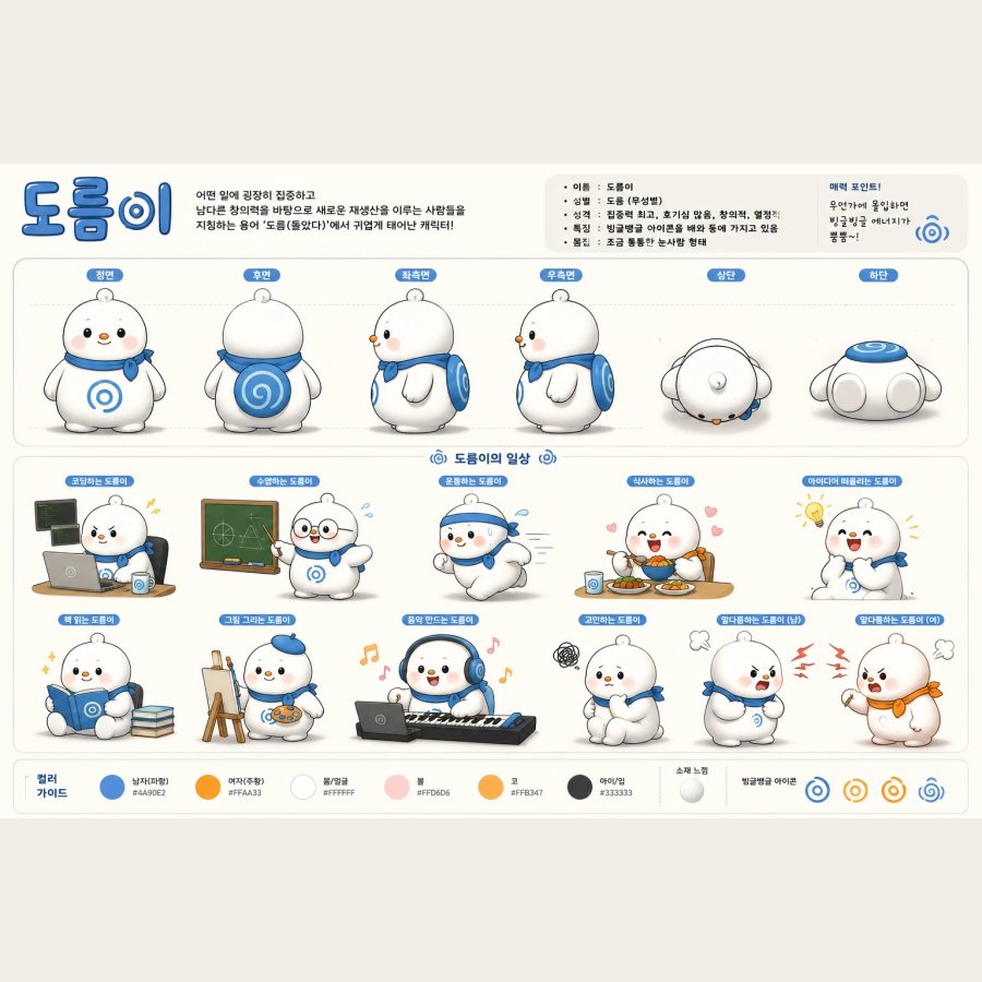기호 8번 도름이 대표 이미지